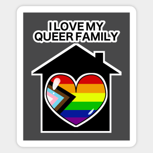 I Love My Queer Family Sticker